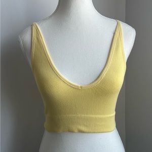 Yellow tank top